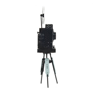 3" X 8.5" X 12.5" Metal Handmade Vintage Movie Projector