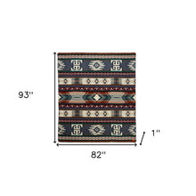 Ultra Soft Southwestern Dot Handmade Woven Blanket