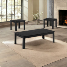 Black Table Set - 3Pcs Set