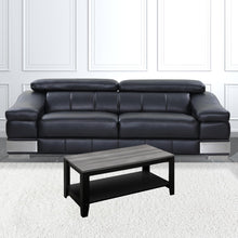 Black Grey Top Table Set  3Pcs Set