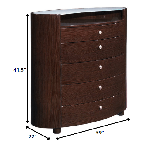 39" Solid Manufactured Wood Standard Chest