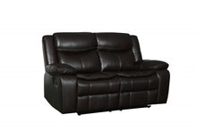 Brown Loveseat - 64
