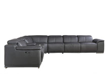 Dark Grey Power Reclining 7Pc Sectional - 254