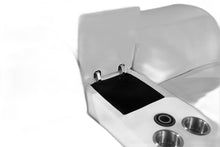 Six Piece White Genuine Leather Power Reclining Sectional Sofa