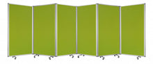 212 X 1 X 71 Green Metal 6 Panel Screen
