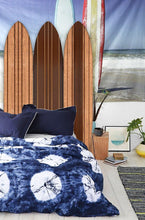 暖棕色長板 3 面板房間隔斷屏風