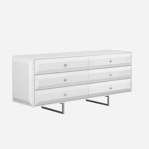 72 X 21 X 31 White Double Dresser Extension
