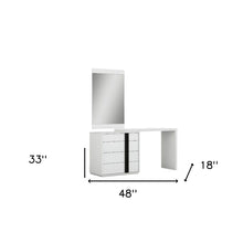 48 X 18 X 33 White Double Dresser Extension