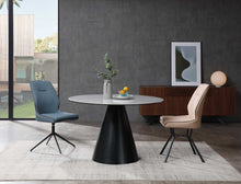 Gray Glass Iron Dining Table 47 x 47 x 30