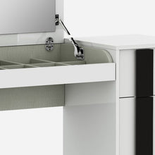 39 X 17 X 30 White Iron Vanity Dresser