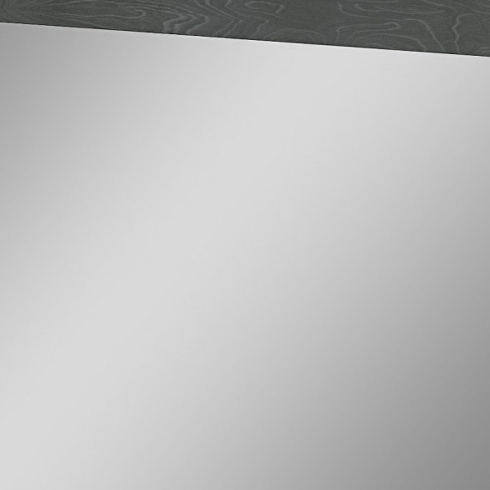 63 X 1 X 48 亮灰色玻璃鏡