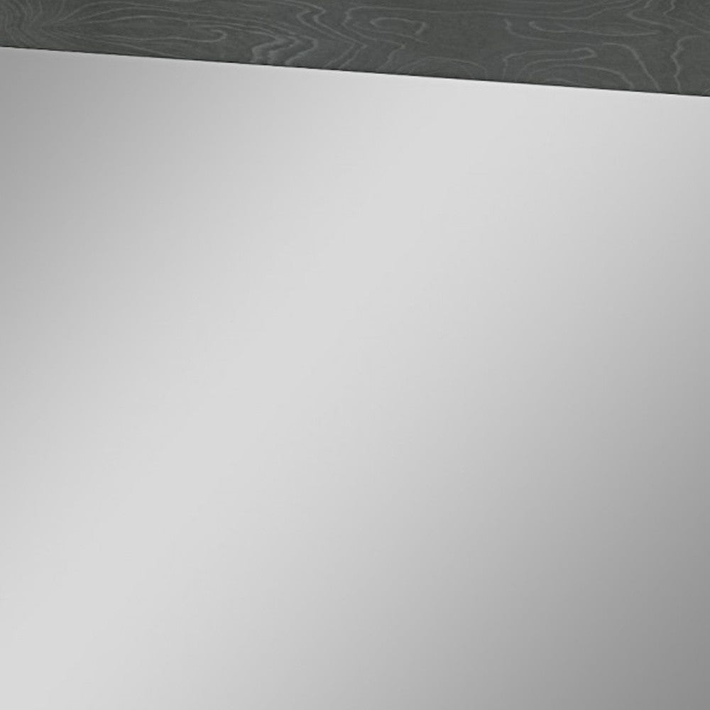 63 X 1 X 48 亮灰色玻璃鏡