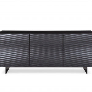 71 X 20 X 30 Black Metal Buffet