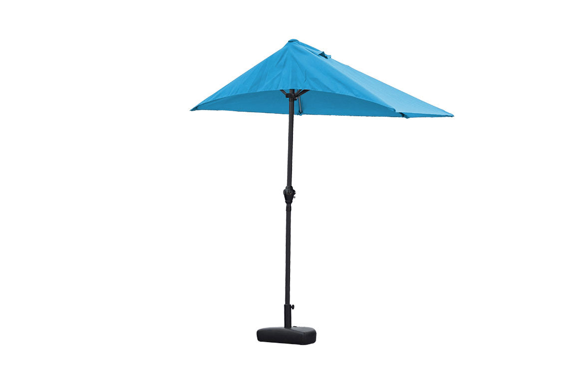 Aqua Outdoor Side Wall Umbrella - 9’