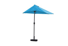 Aqua Outdoor Side Wall Umbrella - 9’