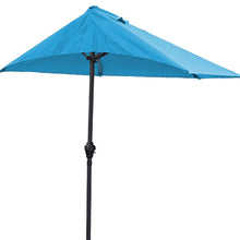 Aqua Outdoor Side Wall Umbrella - 9’
