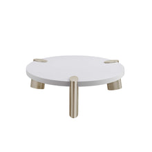 Matte White Finish Coffee Table - 40 x 40 x 13