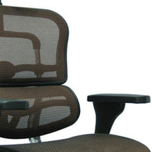 Plum Swivel Adjustable Executive Chair Mesh Back Plastic Frame