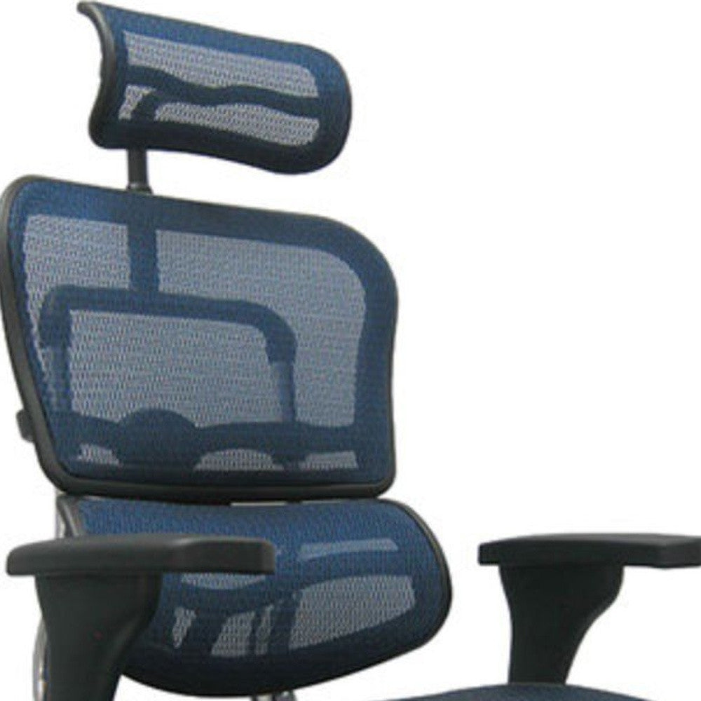Plum Swivel Adjustable Executive Chair Mesh Back Plastic Frame