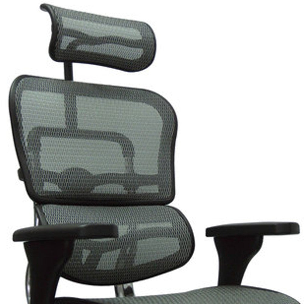 Plum Swivel Adjustable Executive Chair Mesh Back Plastic Frame
