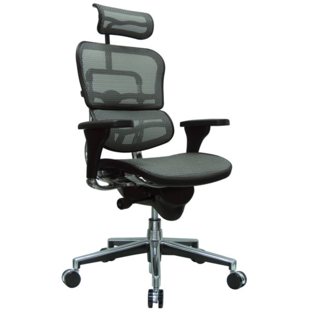 Plum Swivel Adjustable Executive Chair Mesh Back Plastic Frame