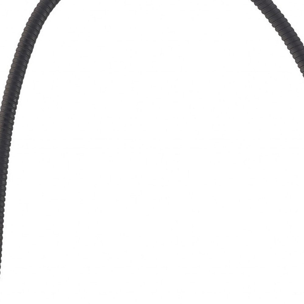 15" Black Metal Adjustable Clip On Led Table Lamp