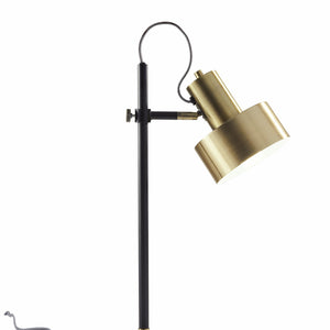 23" Gold Metal Desk Table Lamp