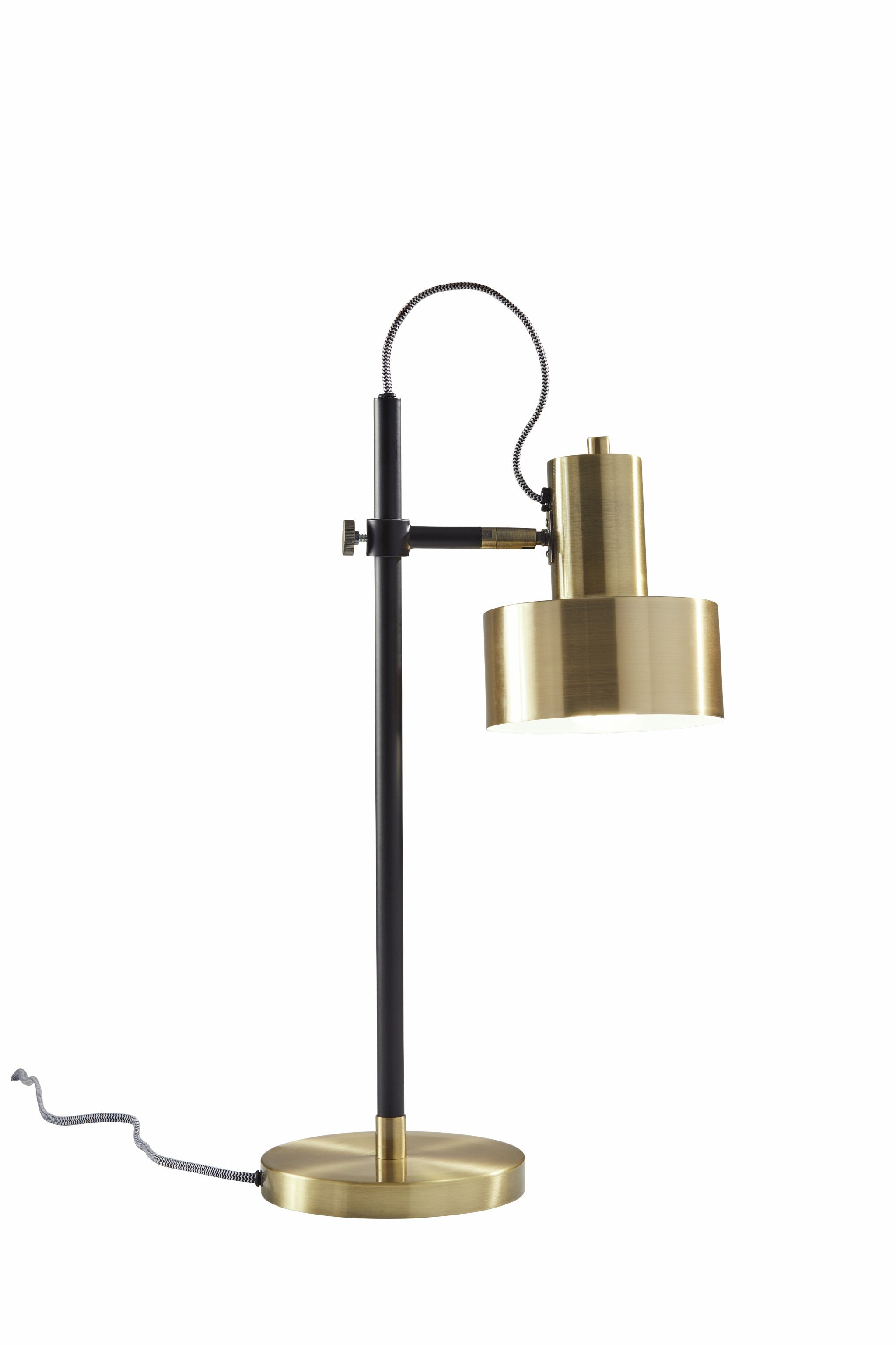 23" Gold Metal Desk Table Lamp