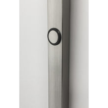 Futuristic Brushed Steel Metal Led Arc Floor Lamp