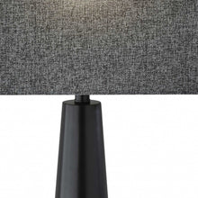 Urban Edge Black Metal Table Lamp