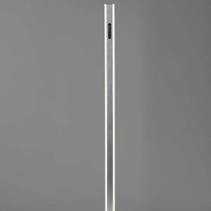 Five Color Glow Stick Floor Lamp In Brushed Steel
