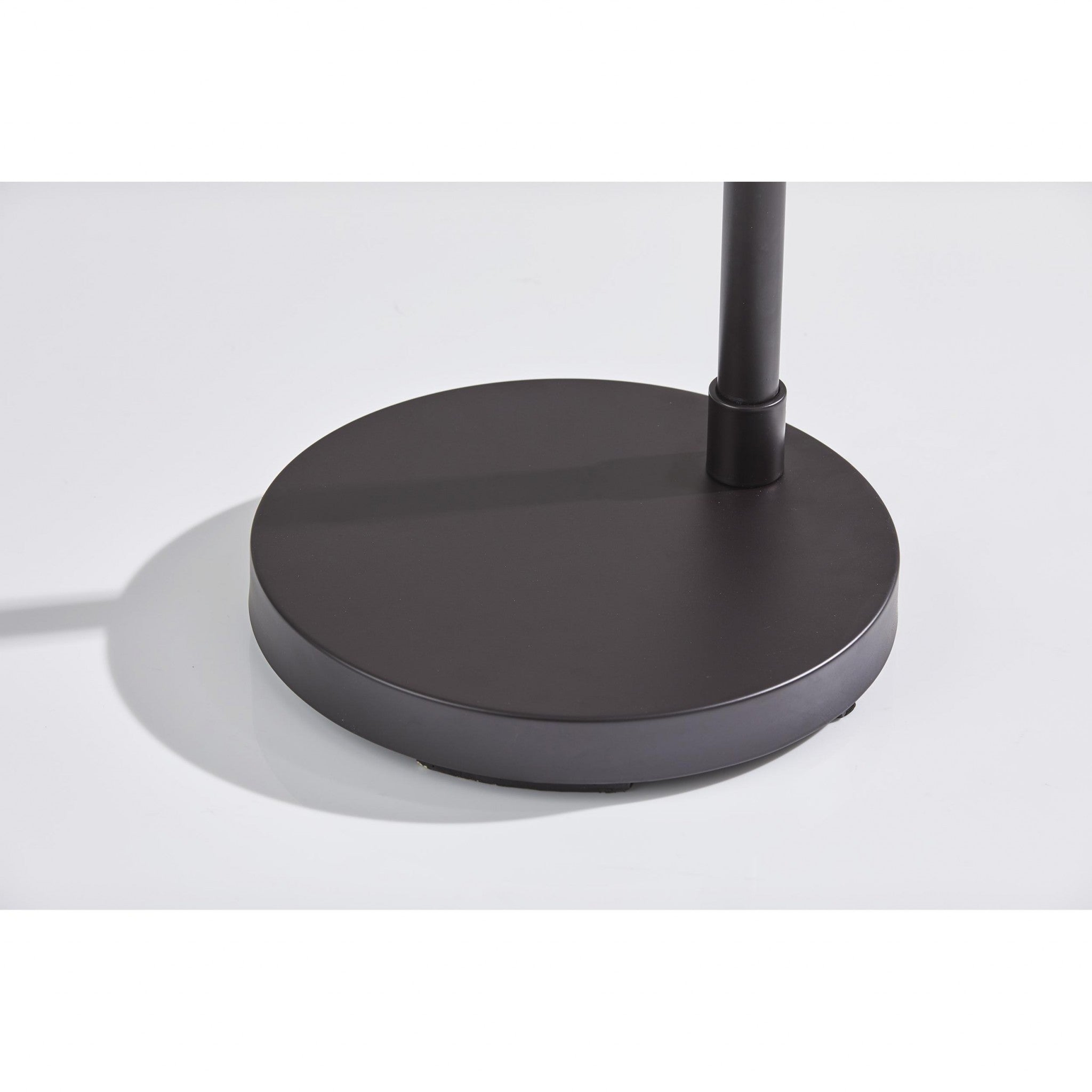 60" Task Floor Lamp With Clear Globe Shade