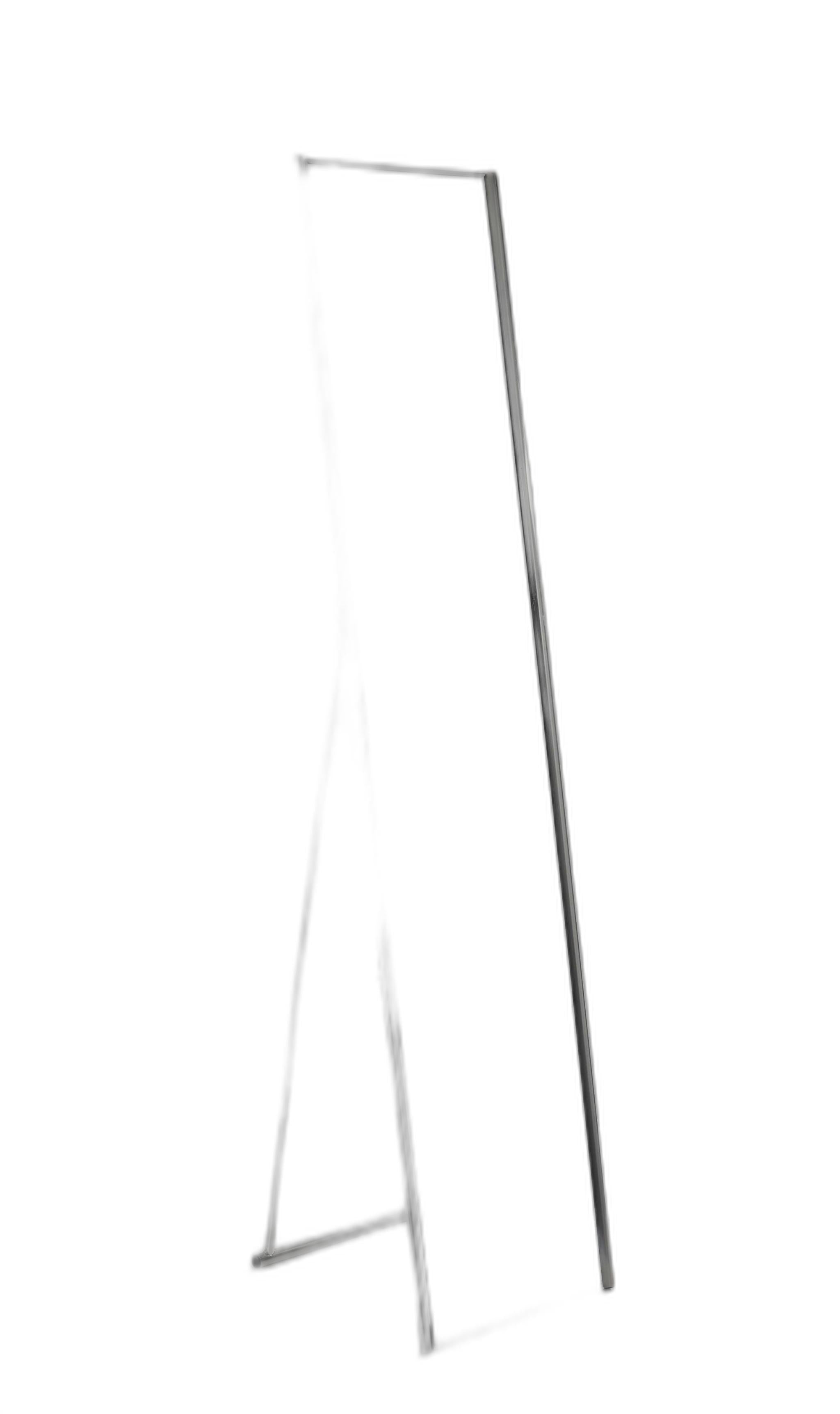 13.5" X 14.5" X 59" 拉絲鋼落地鏡