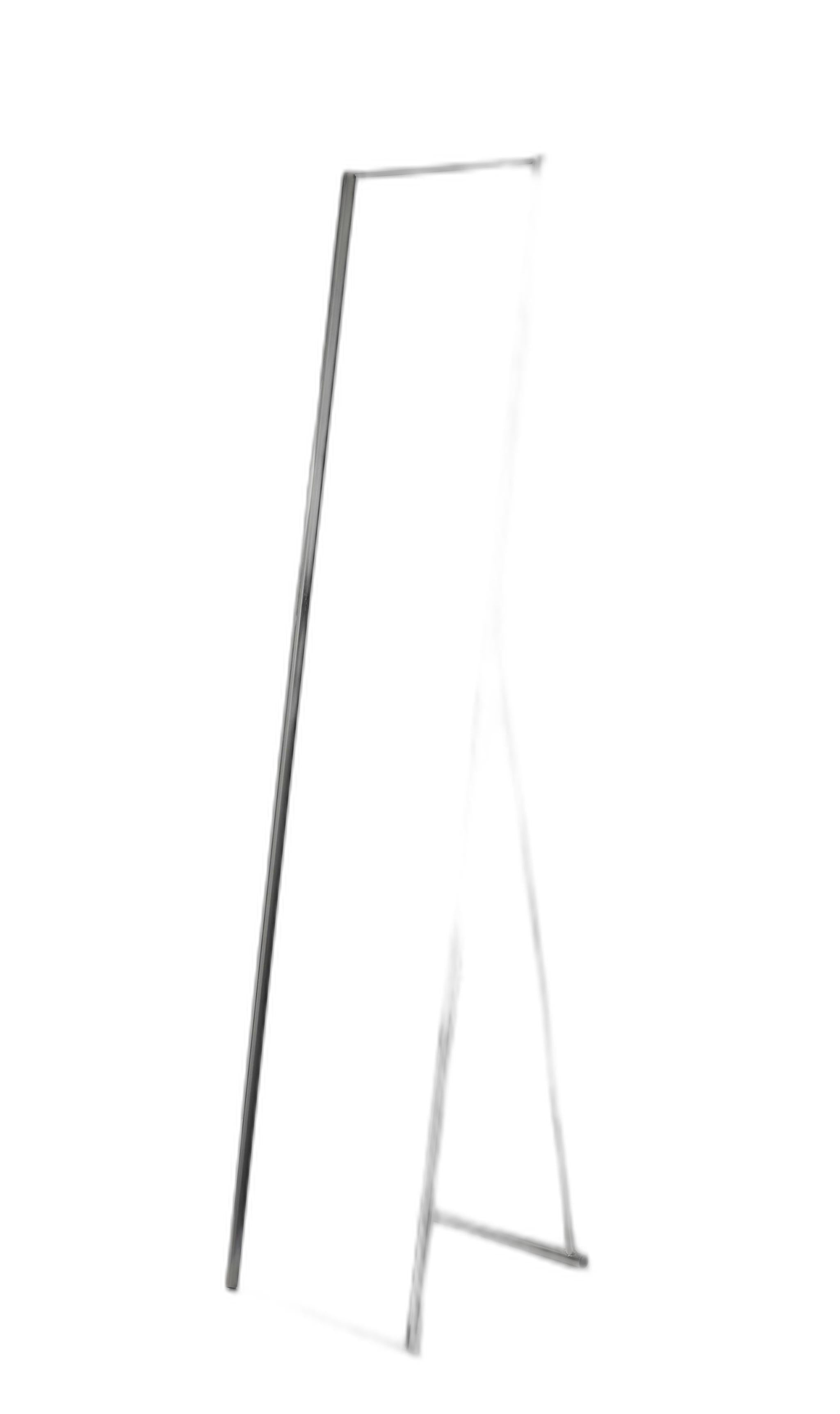 13.5" X 14.5" X 59" 拉絲鋼落地鏡