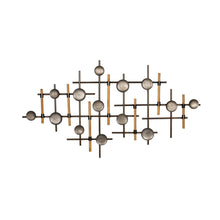 Geo Circles And Lines Large Wall Art