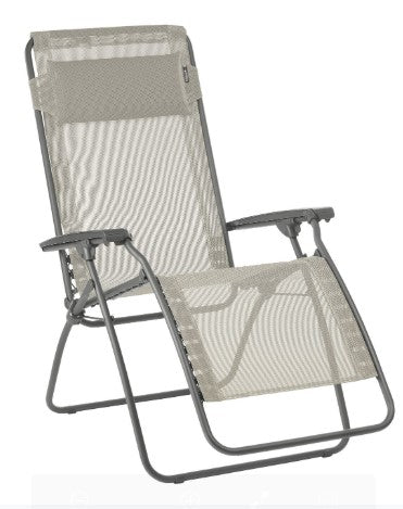 26.8" X 64.2" X 44.9" Ocean Powder Coated Multi-Position Folding Recliner