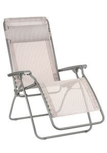 26.8" X 64.2" X 44.9" Sillón reclinable plegable de múltiples posiciones con recubrimiento de polvo Ocean