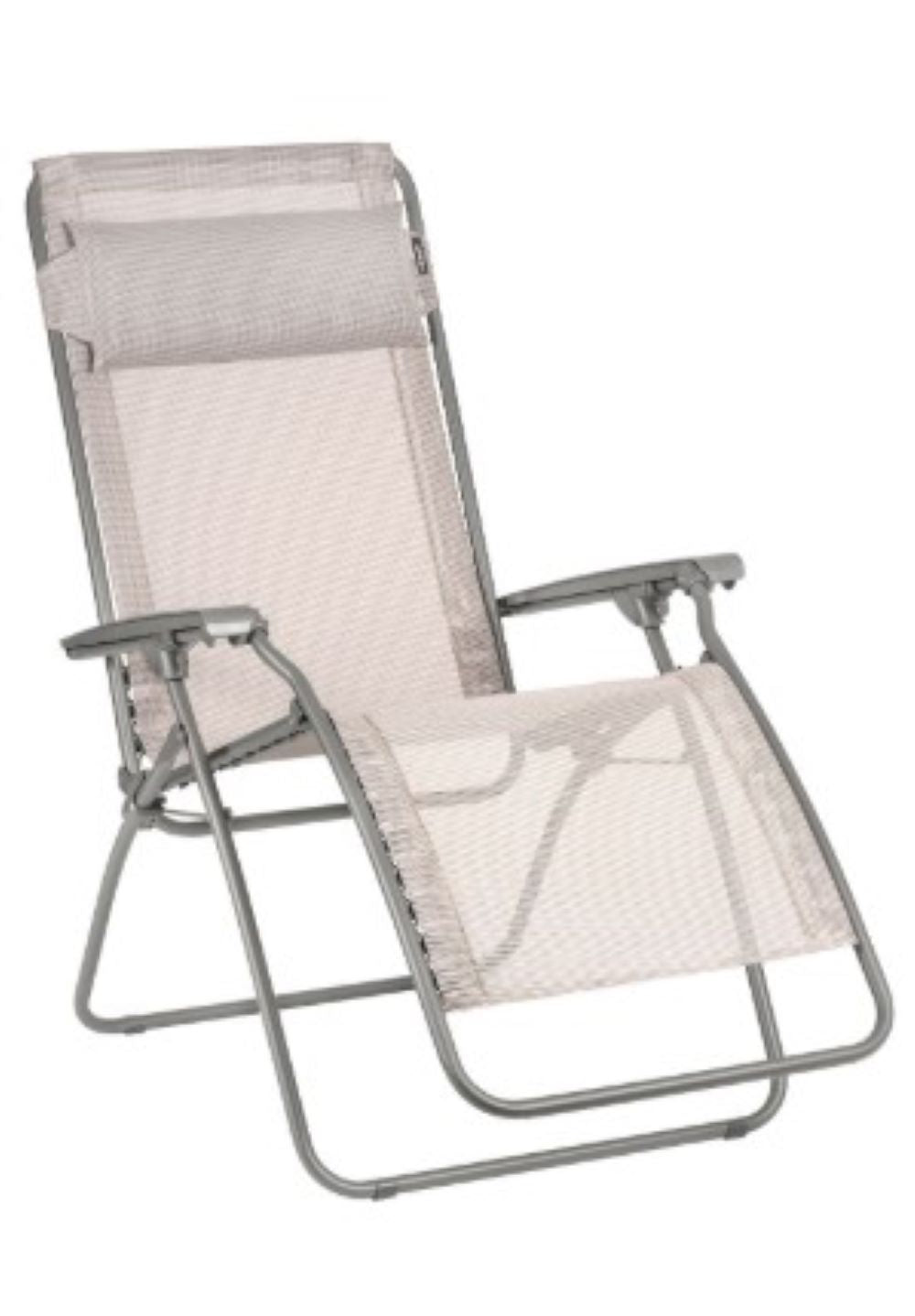 26.8" X 64.2" X 44.9" Ocean Powder Coated Multi-Position Folding Recliner