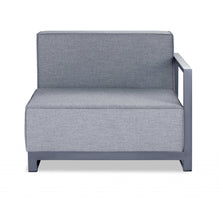 Sillón Derecho Modular 29 X 37 X 41 Acrílico Gris