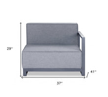 Sillón Derecho Modular 29 X 37 X 41 Acrílico Gris