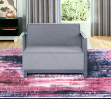Sillón Derecho Modular 29 X 37 X 41 Acrílico Gris