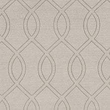 8' Ivory Polyester Rug