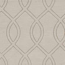 8' Ivory Polyester Rug