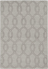 8' Taupe Polyester Rug