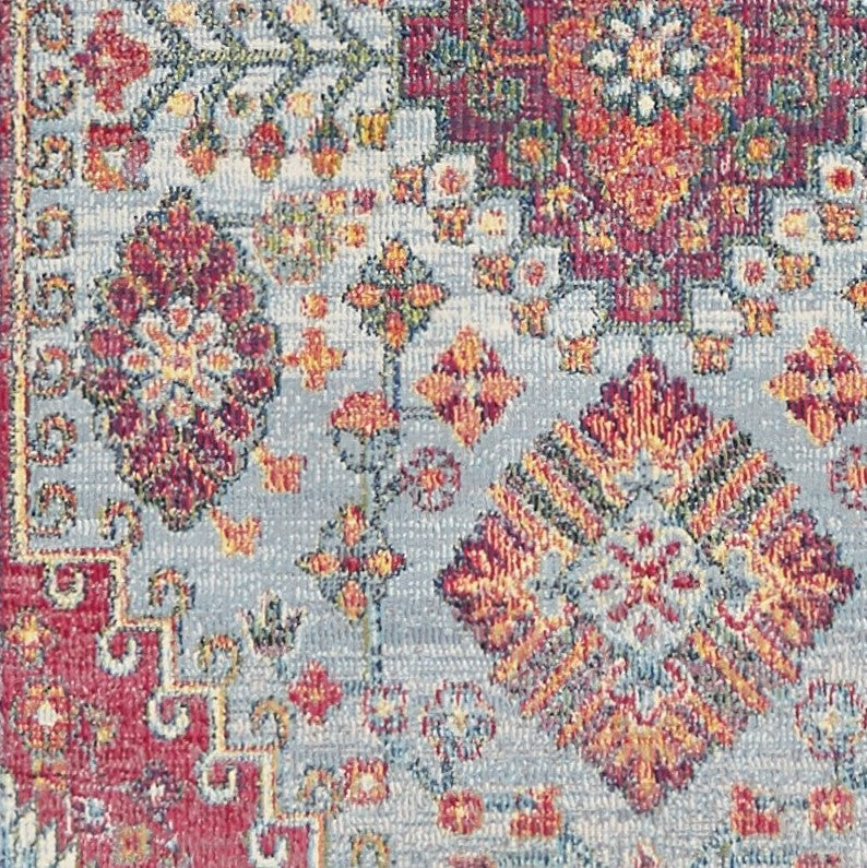 94" X 134" Sand Or Coral Polypropylene Rug