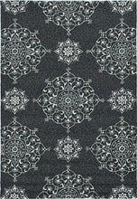 2' X 3' Charcoal Polypropylene Accent Rug