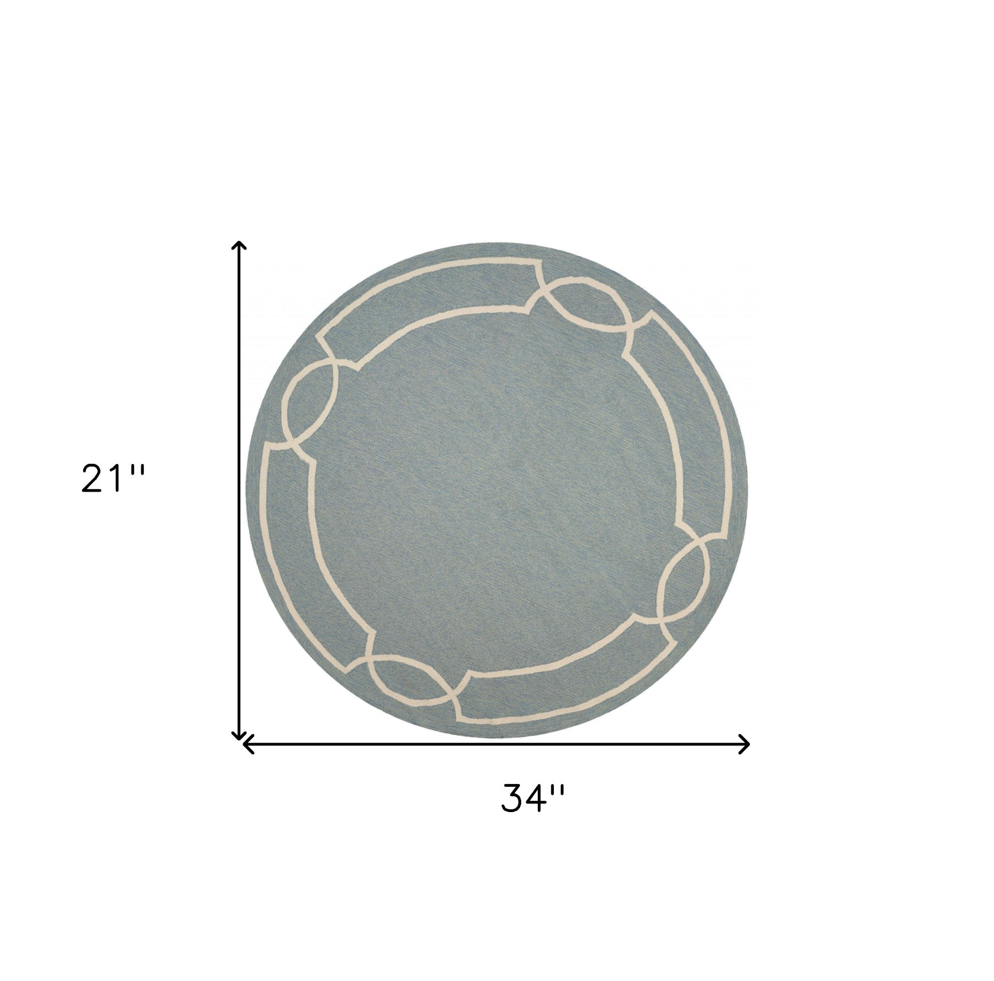 7' Square   Uv Treated Polypropylene Spa Area Rug