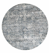 3'X5' Teal Machine Woven Floral Traditional Indoor Area Rug