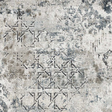 8 英尺青色機織仿舊傳統室內地毯