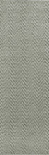 2'X4' Grey Heather Hand Woven Herringbone Jute Indoor Accent Rug